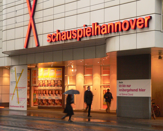 Ansicht des Schauspielhauses Hannover