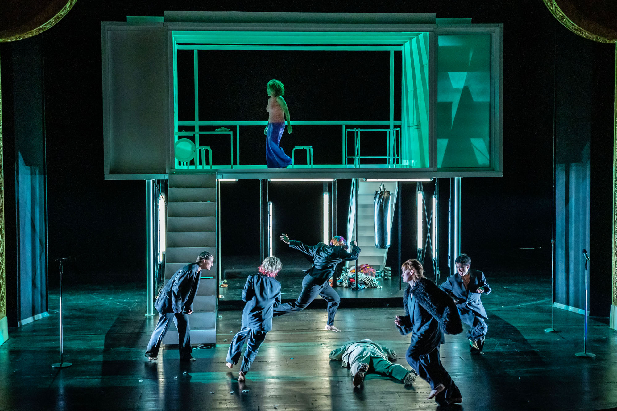 Szene aus „Die Wut, die bleibt“, Schauspiel Hannover